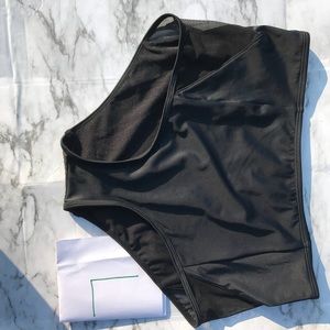 High waisted bikini bottoms